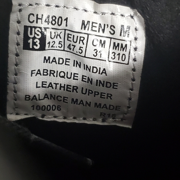 Rockport Hydro Shield Waterproof Black Leather Chukka Boots Mens 13 - Picture 4 of 10